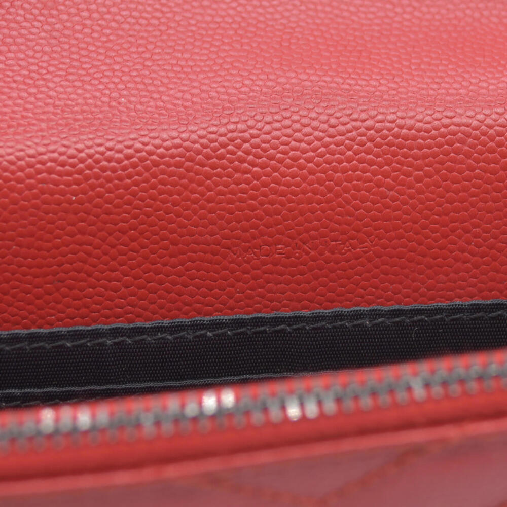 Saint Laurent Grain De Poudre Matelasse Chevron Monogram - Picture 14 of 15